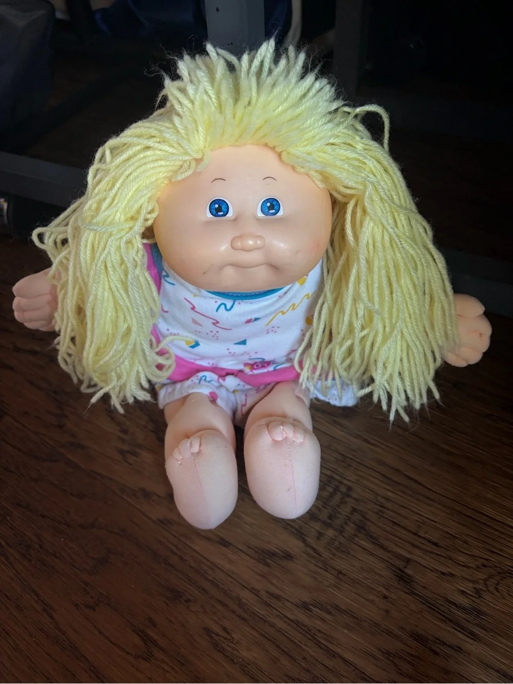Cabbage Patch Kids Doll 1978-1987 Vintage Long Blond Hair 80’s Outfit